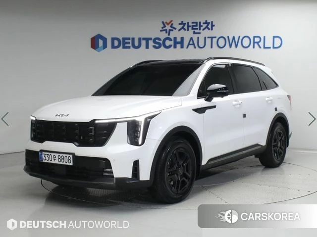 Kia The New Sorento 4th Generation 2023 Белый из Кореи