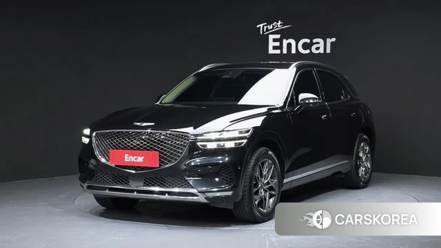 Genesis GV70 2021 Черный из Кореи