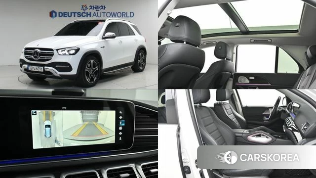 Mercedes-Benz GLE-Class W167 2021 Белый из Кореи