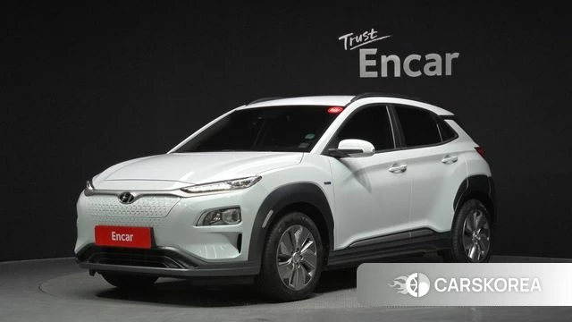 Hyundai Kona Electric 2020 Белый из Кореи