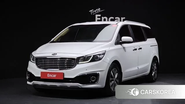 Kia All New Carnival 2018 Белый из Кореи