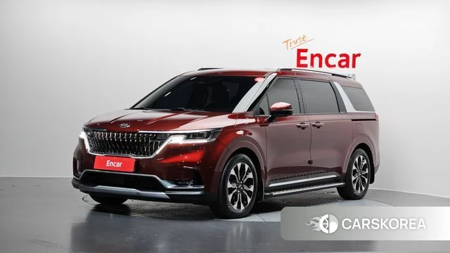 Kia Carnival 4th generation 2020 Красный из Кореи