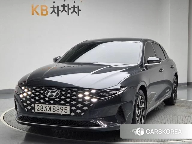 Hyundai The New Grandeur IG Hybrid 2021 Серый из Кореи