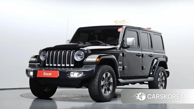 Jeep Wrangler (JL) 2019 Черный из Кореи
