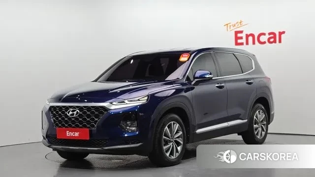 Hyundai Santa Fe TM 2019 Синий из Кореи