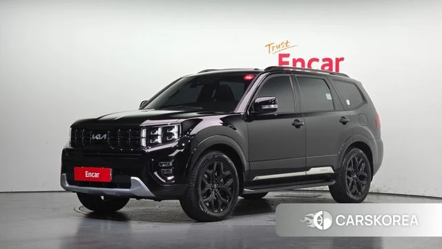 Kia Mohave Master 2023 Черный из Кореи