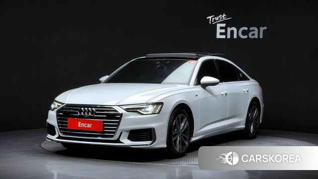 Audi A6 (C8) 2022 Белый из Кореи