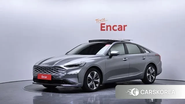 Kia K8 Hybrid 2021 Серебряный из Кореи