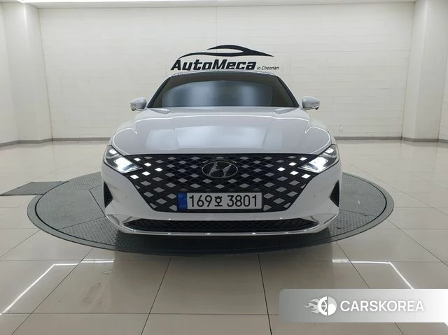 Hyundai The New Grandeur IG Hybrid 2022 Белый из Кореи