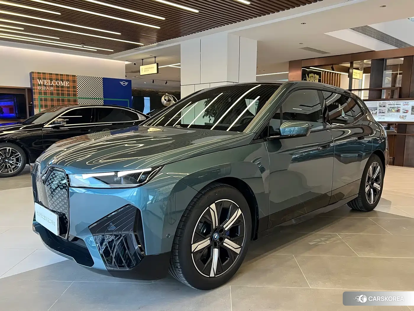 BMW iX 2025 Синий из Китая