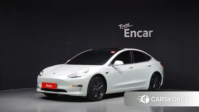 Tesla Model 3 2020 Белый из Кореи
