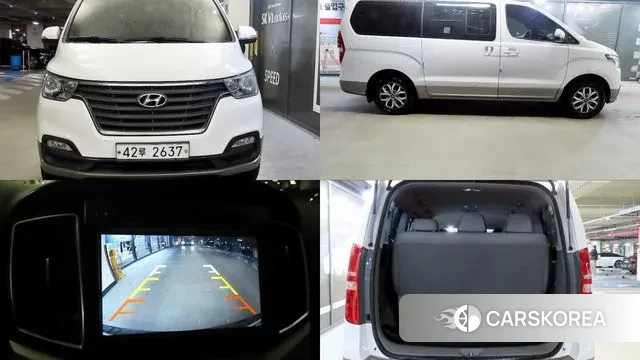 Hyundai The New Grand Starex 2018 Белый из Кореи