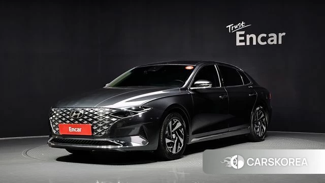Hyundai The New Grandeur IG Hybrid 2022 Серый из Кореи