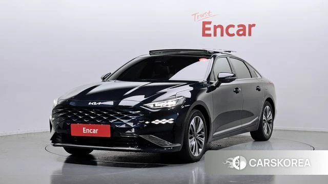 Kia K8 Hybrid 2023 Синий из Кореи