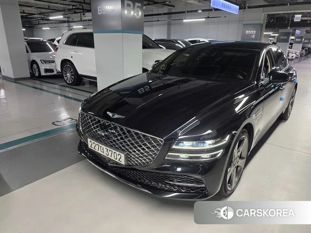 Genesis G80 (RG3) 2021 Черный из Кореи