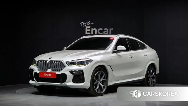 BMW X6 (G06) 2020 Белый из Кореи