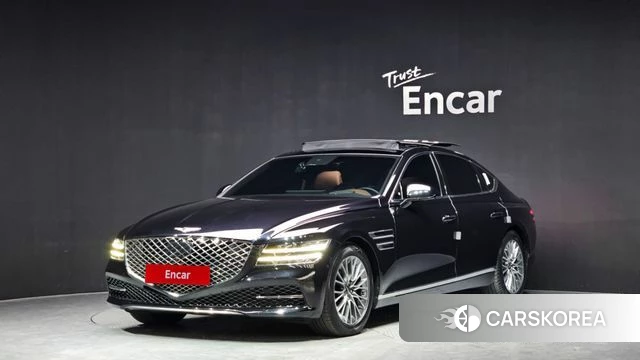 Genesis G80 (RG3) 2021 Черный из Кореи