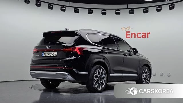 Hyundai The New Santa Fe 2021 Черный из Кореи