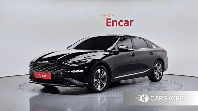Kia K8 Hybrid 2022 Черный из Кореи