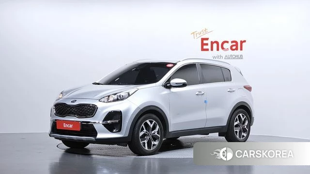 Kia Sportage The Bold 2019 Серебристо-серый из Кореи