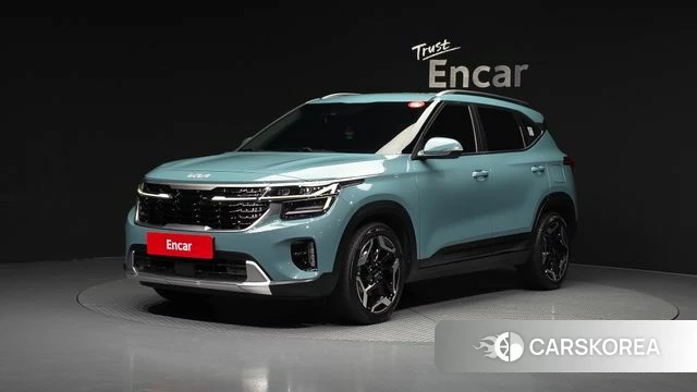 Kia The New Seltos 2023 Синий нефрит из Кореи