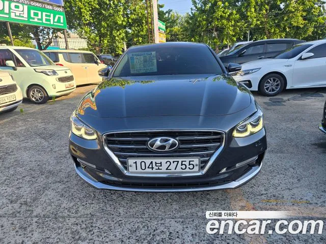 Hyundai Grandeur IG 2018 Серый из Кореи