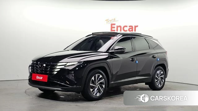 Hyundai Tucson Hybrid (NX4) 2021 Черный из Кореи