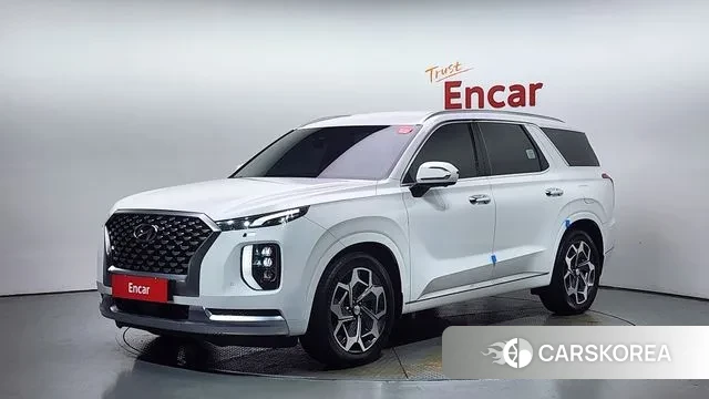 Hyundai Palisade 2021 Белый из Кореи