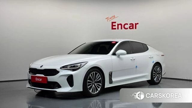 Kia Stinger 2018 Белый из Кореи