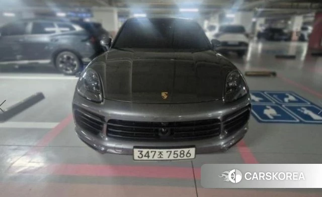 Porsche Cayenne (PO536) 2020 Серый из Кореи