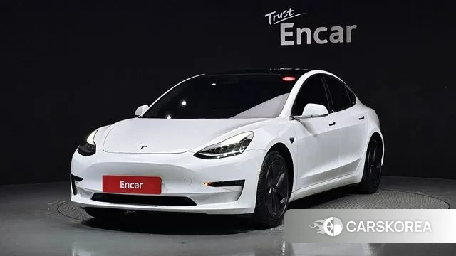 Tesla Model 3 2020 Белый из Кореи