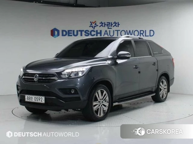 Ssangyong Rexton Sports 2018 Серый из Кореи