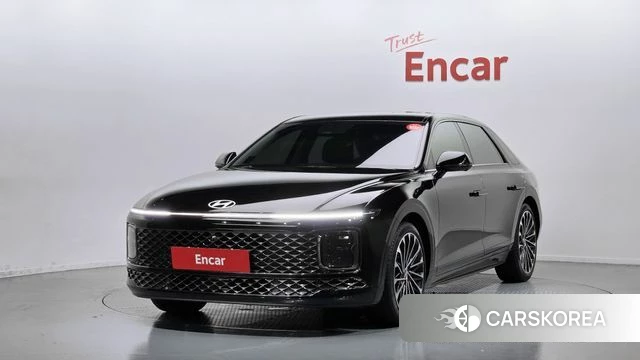 Hyundai Grandeur Hybrid (GN7) 2023 Черный из Кореи