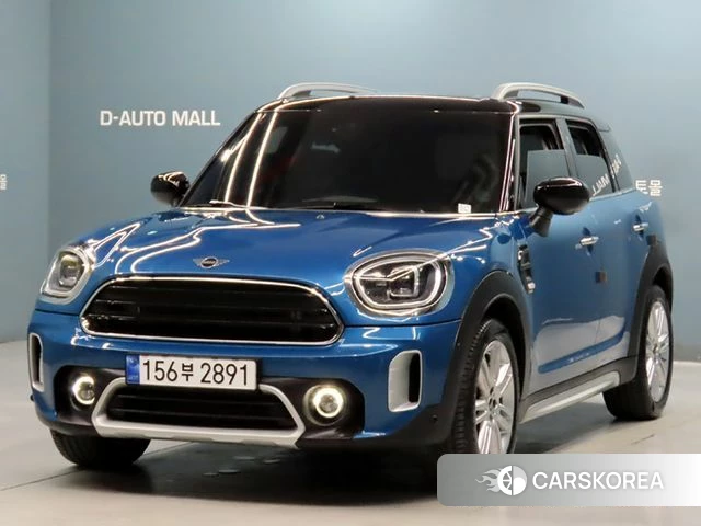 Mini Cooper Countryman 2023 Синий из Кореи