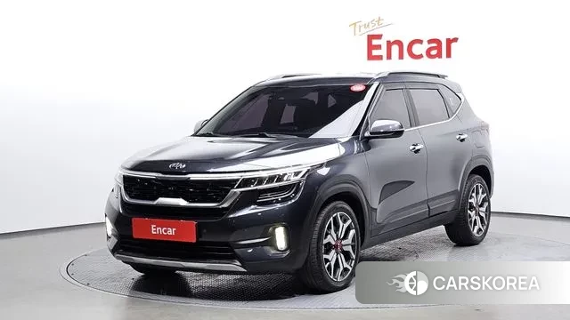 Kia Seltos 2021 Серый из Кореи