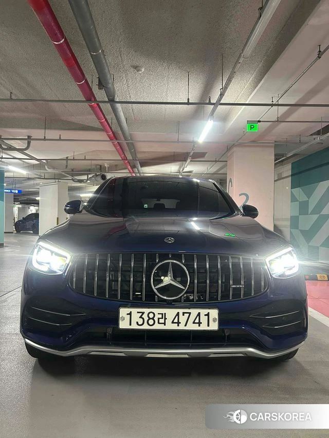 Mercedes-Benz GLC-Class X253 2021 Синий из Кореи