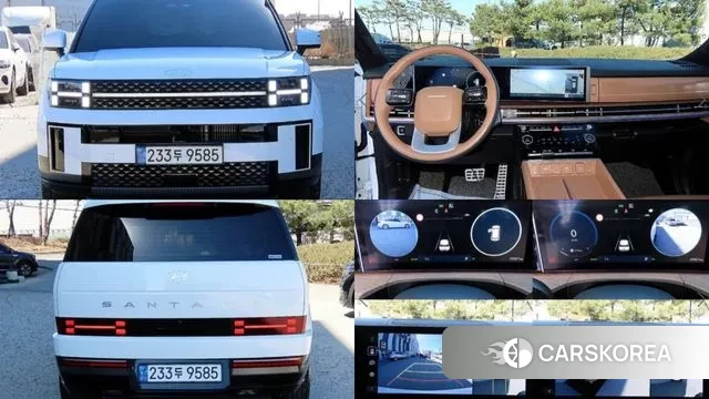 Hyundai Santa Fe (MX5) 2024 Белый из Кореи