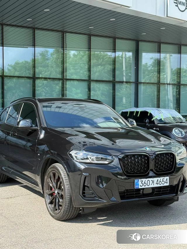 BMW X4 (G02) 2025 Черный из Кореи