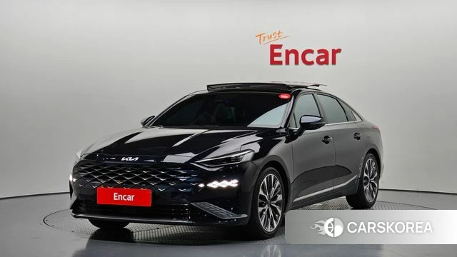 Kia K8 2021 Синий из Кореи