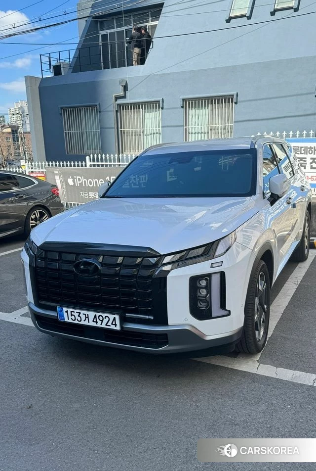 Hyundai The New Palisade 2023 Белый из Кореи