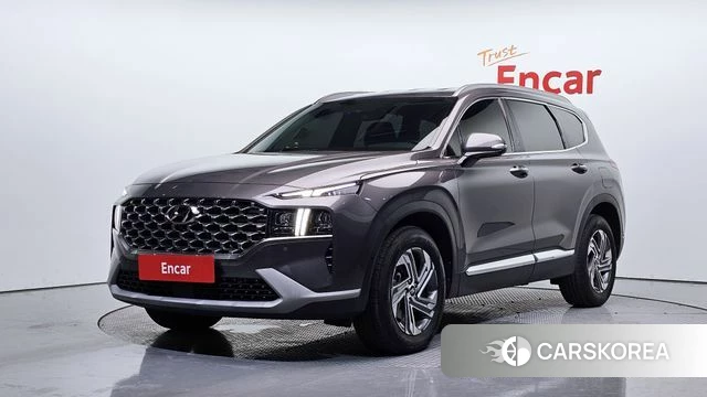 Hyundai The New Santa Fe 2023 Серый из Кореи
