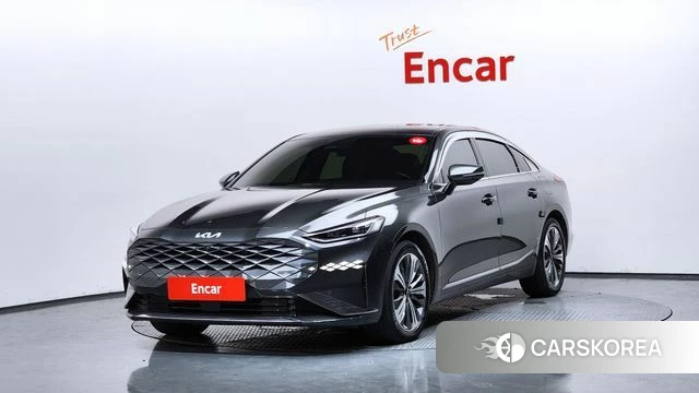 Kia K8 Hybrid 2021 Серый из Кореи