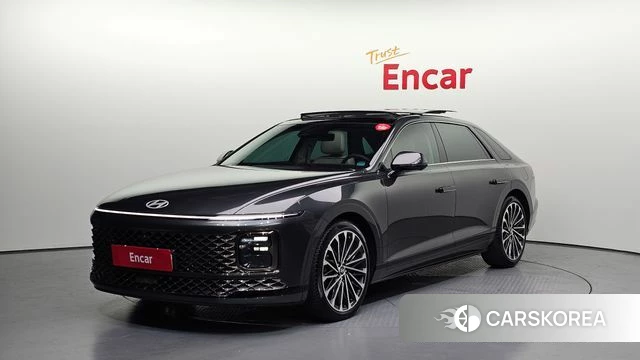Hyundai Grandeur Hybrid (GN7) 2024 Серый из Кореи