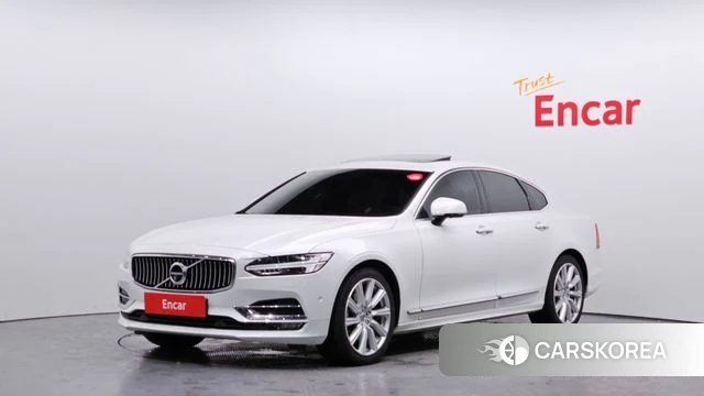 Volvo S90 2019 Белый из Кореи
