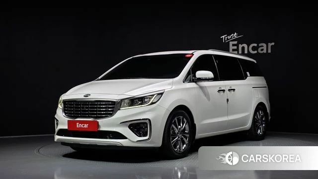 Kia The New Carnival 2020 Белый из Кореи