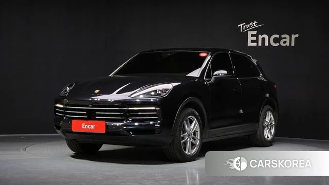 Porsche Cayenne (PO536) 2019 Черный из Кореи