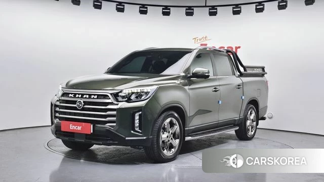 Ssangyong The New Rexton Sports Cannes 2023 Зеленый из Кореи