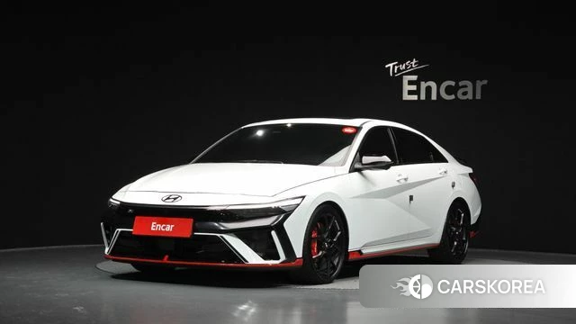 Hyundai The New Avante (CN7) 2025 Белый из Кореи