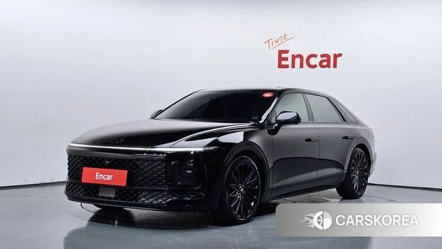 Hyundai Grandeur Hybrid (GN7) 2023 Черный из Кореи