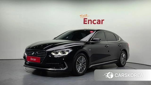 Hyundai Grandeur IG Hybrid 2018 Черный из Кореи